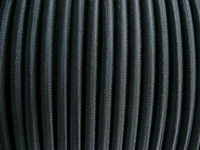 12mm Gummiseil 1m - 100m hohe Rückstellkraft weiß schwarze Kennung  Expandergummi